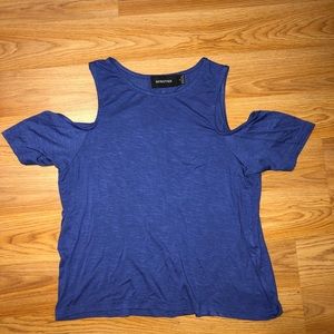 MINKPINK Shoulder Cut Out T-Shirt
